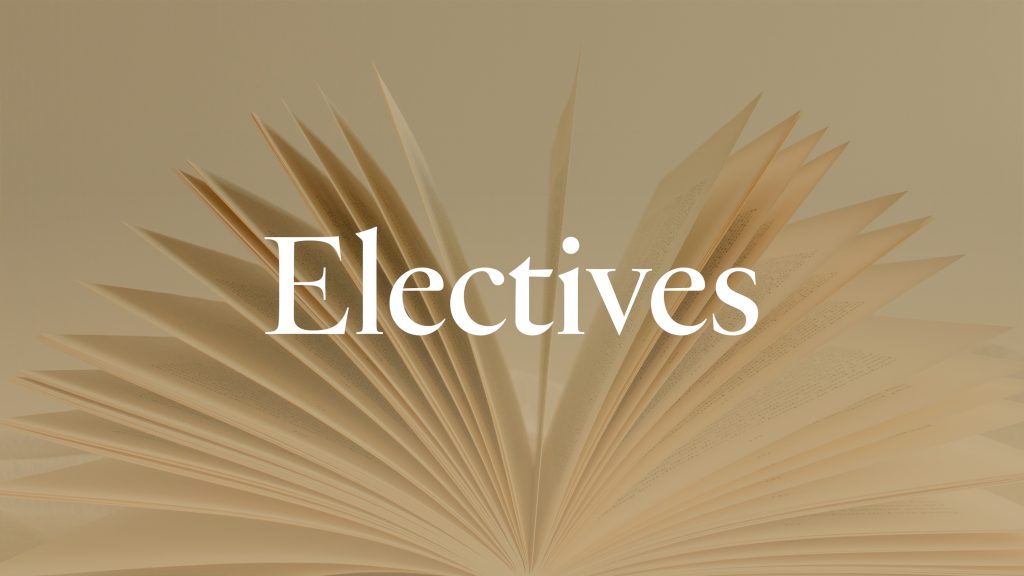 6-Week Electives: October 13 - November 17, 2024 — Heritage Bible Church