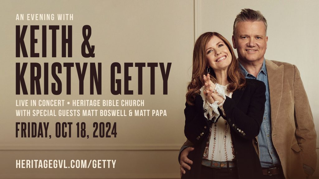 An Evening with Keith & Kristyn Getty — Heritage Bible Church